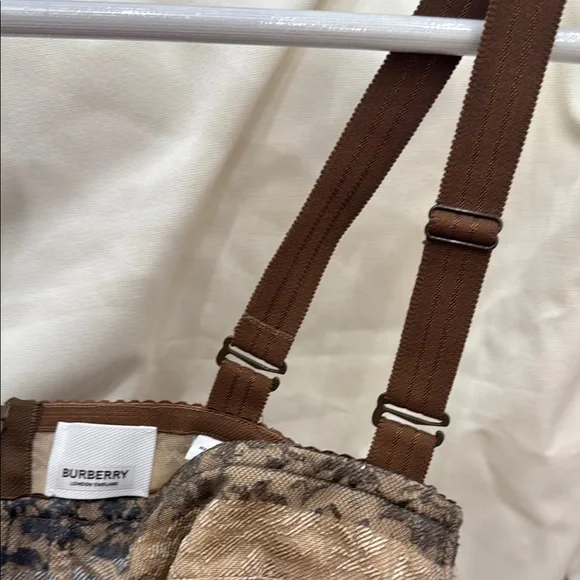 Burberry Brown and Black Lace Bustier dress - Picture 6 of 16